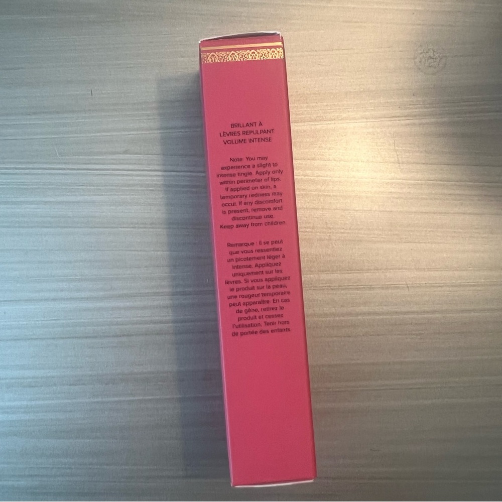 NIB Too Faced Lip Injection Power Plumping Lip Gloss in Just a Girl / PINK - Picture 6 of 8